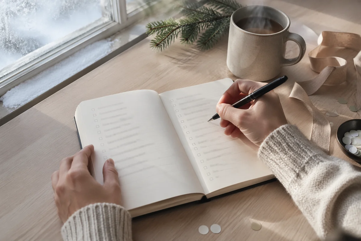 New Year Goal Journal Fresh Start