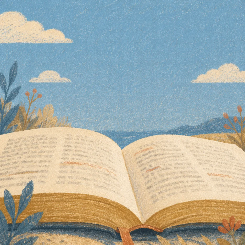 Open Bible Under Blue Sky Challenge