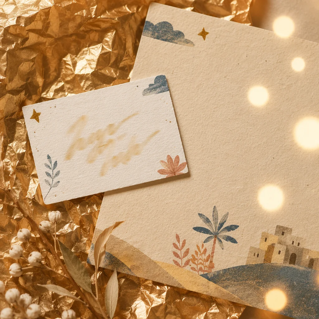 Elegant Christmas Church Invitation Background