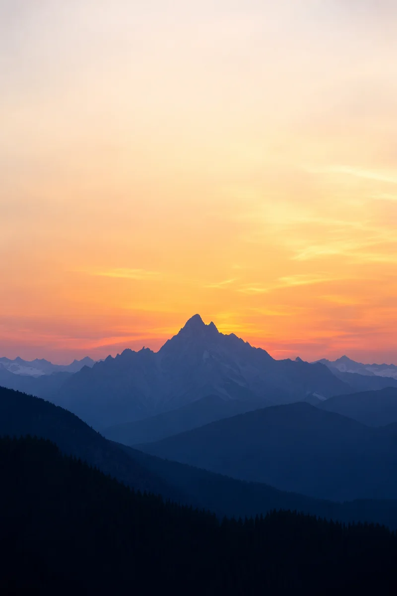 Sunrise Mountain Wallpaper for Bible Verse