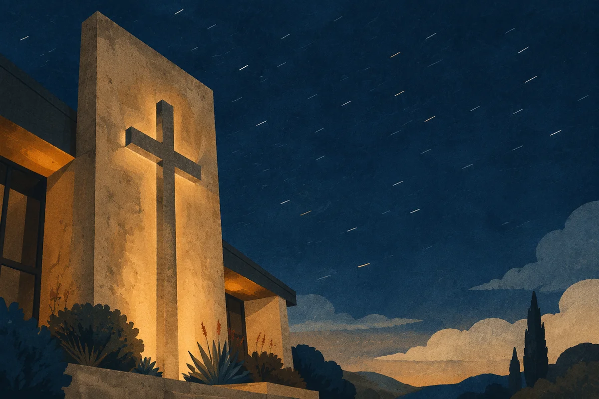Wednesday Midweek Service Church Reminder Background