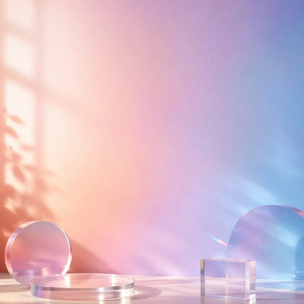 Soft Pastel Gradient Studio Background