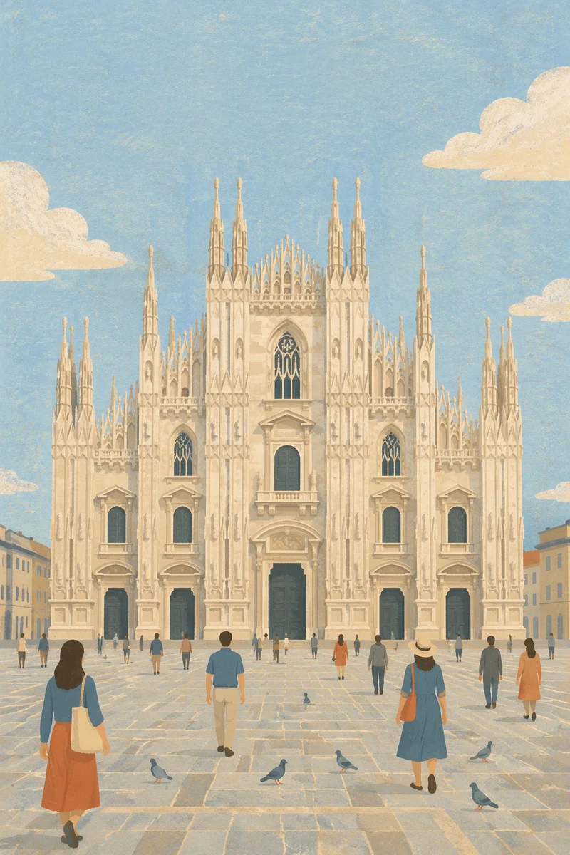Gothic Cathedral Plaza Verse Background