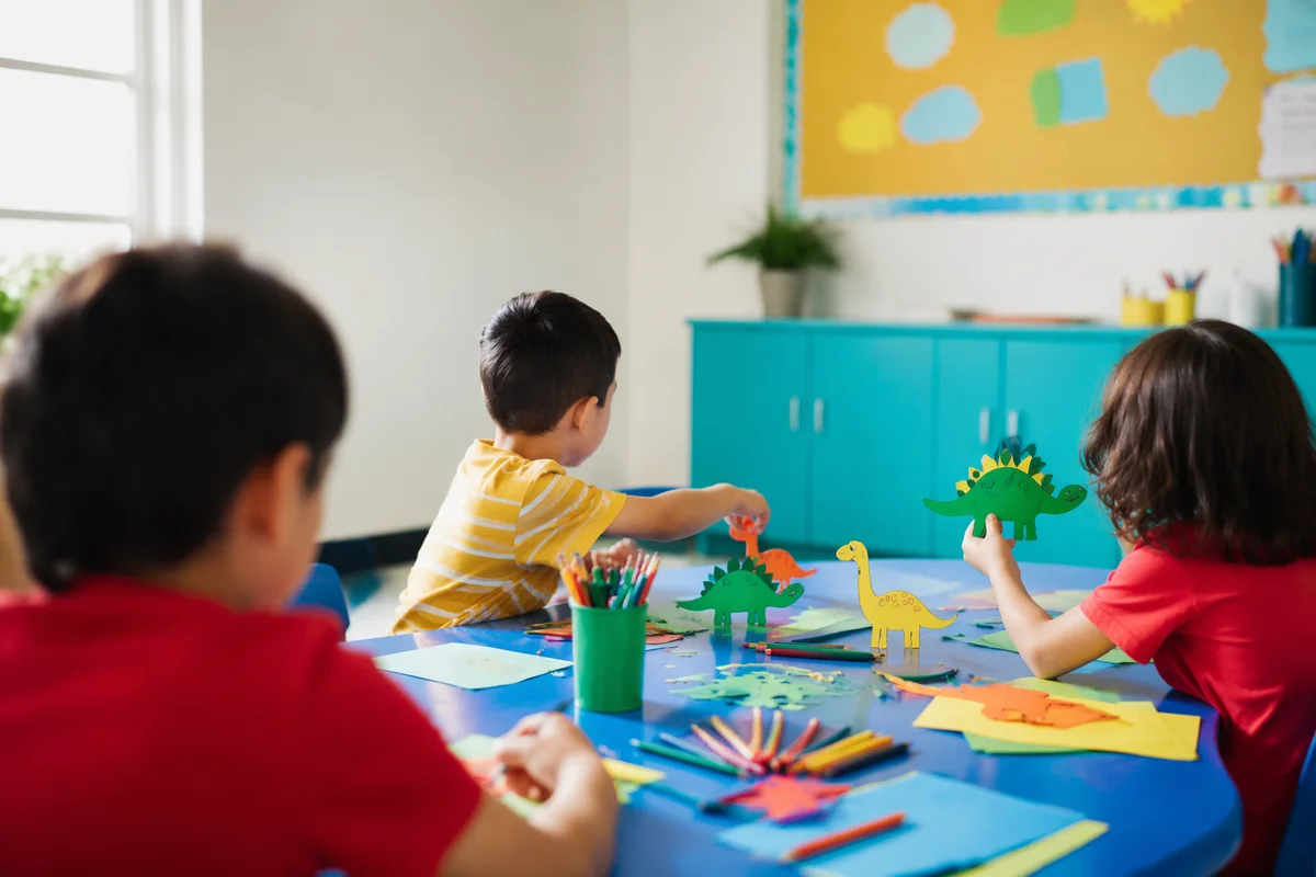 Joyful VBS Kids Craft Promo Scene