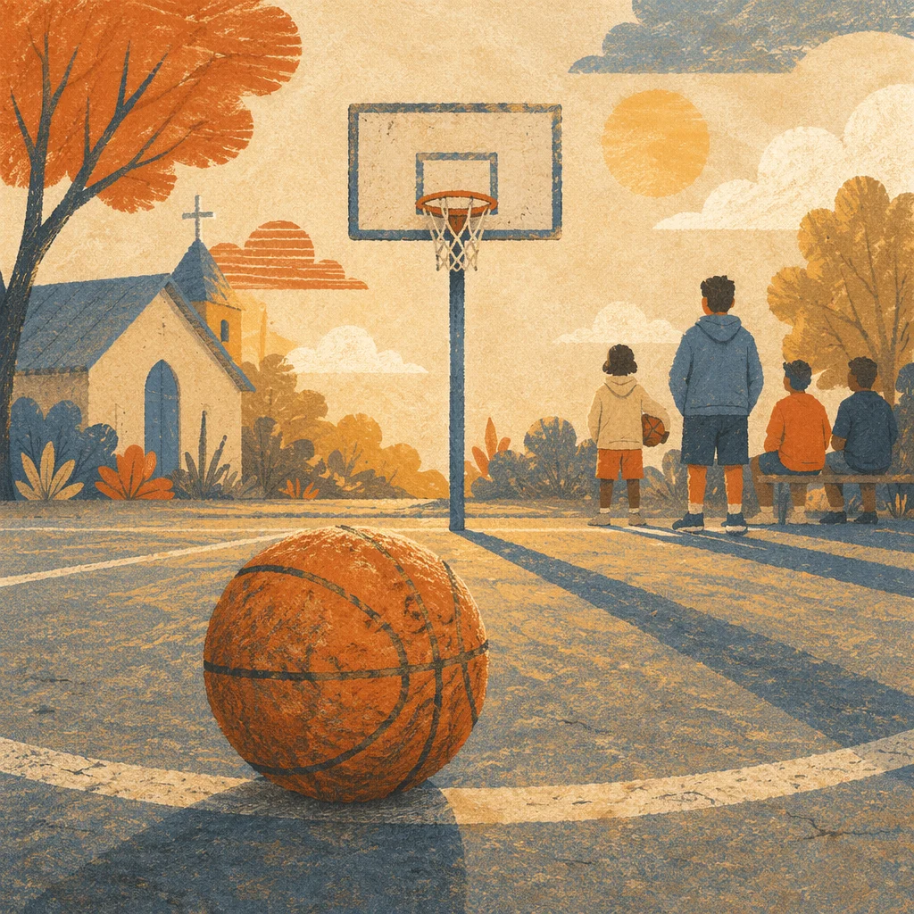 Quiet Church Youth Basketball Court