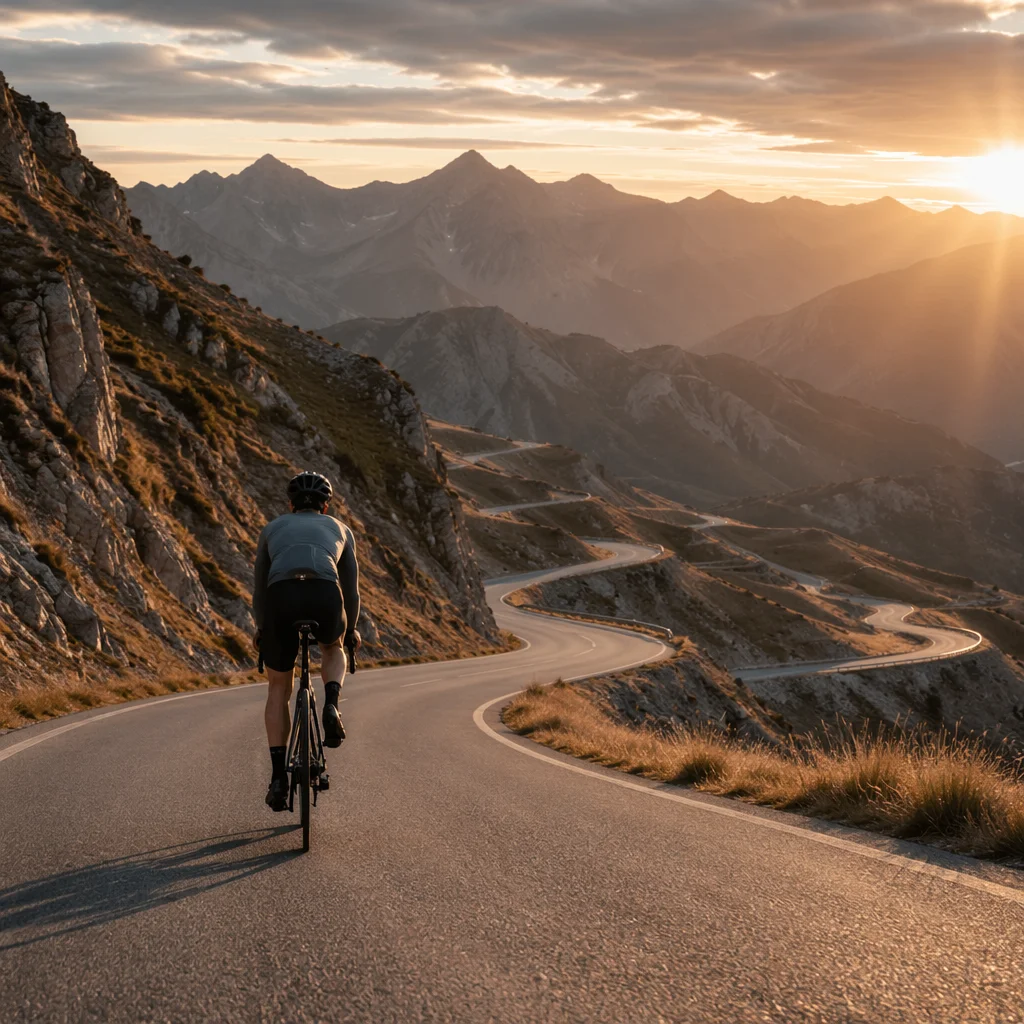 Sunrise Mountain Road Cycling Ascent