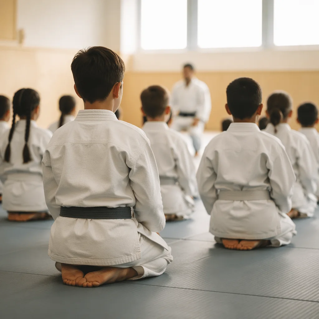 Disciplined Kids Martial Arts Class Training