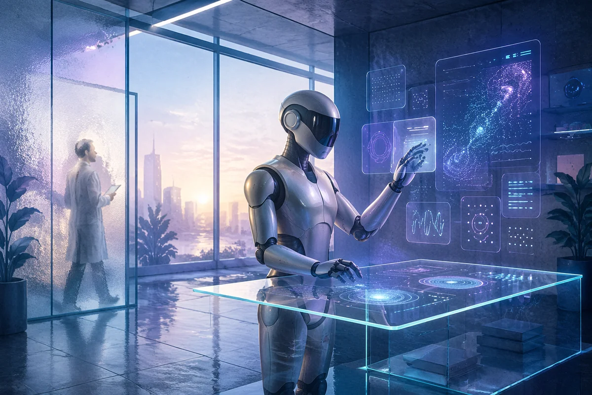 Humanoid Robot in Calm Digital Future