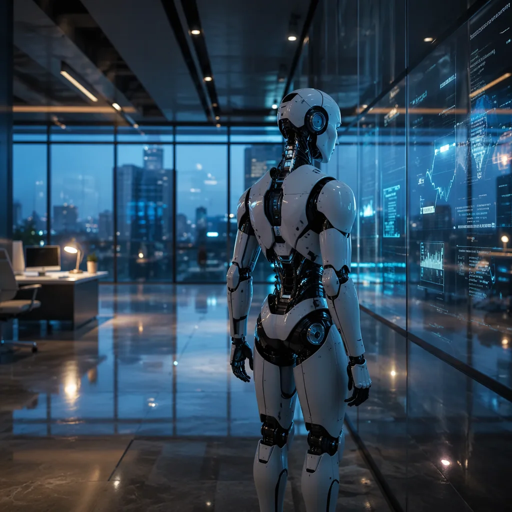 Humanoid Robot in Digital Future Studio