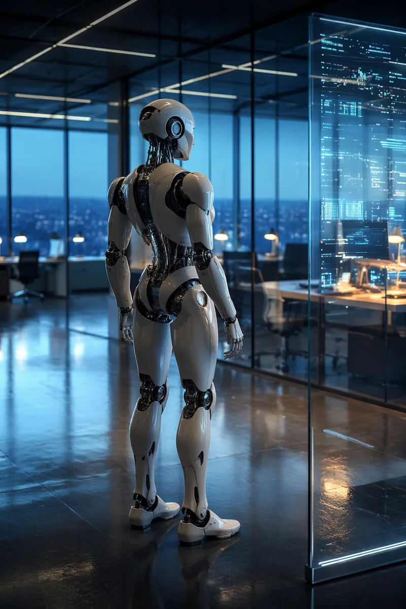 Humanoid Robot in Digital Future Studio