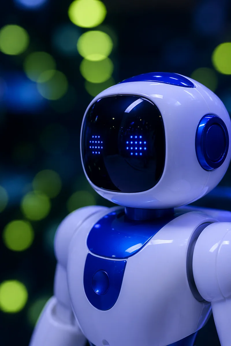 Humanoid AI Robot in Digital Future