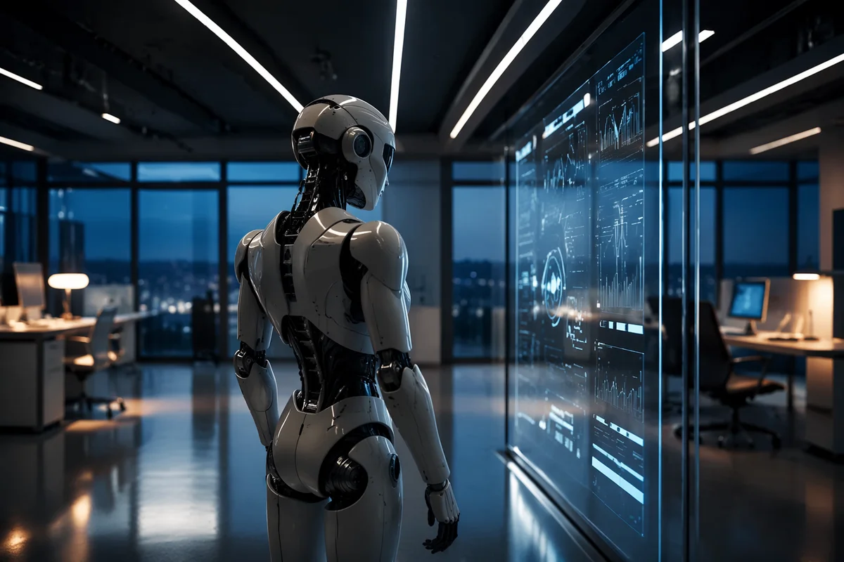 Humanoid Robot in Digital Future Studio