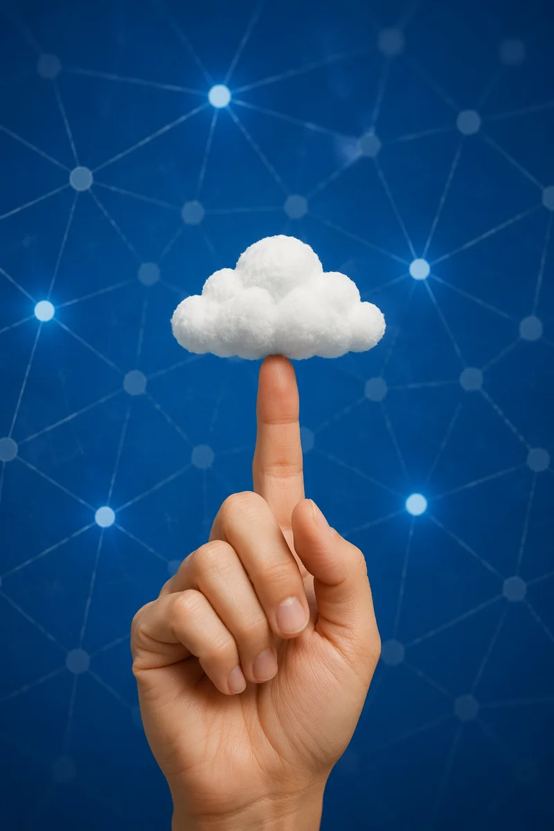 Hand Tapping Cloud Computing Network