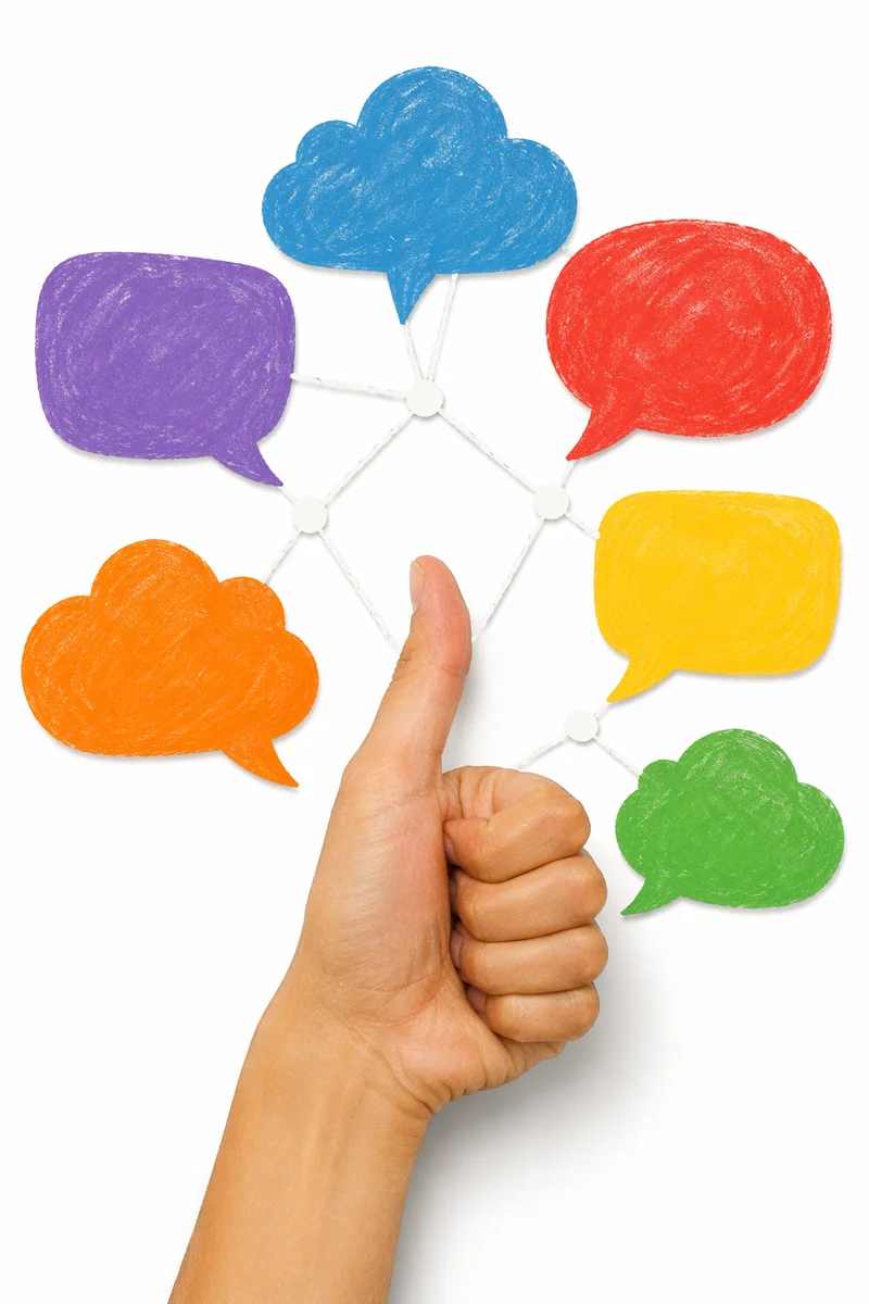 Thumbs Up Cloud Network Connections
