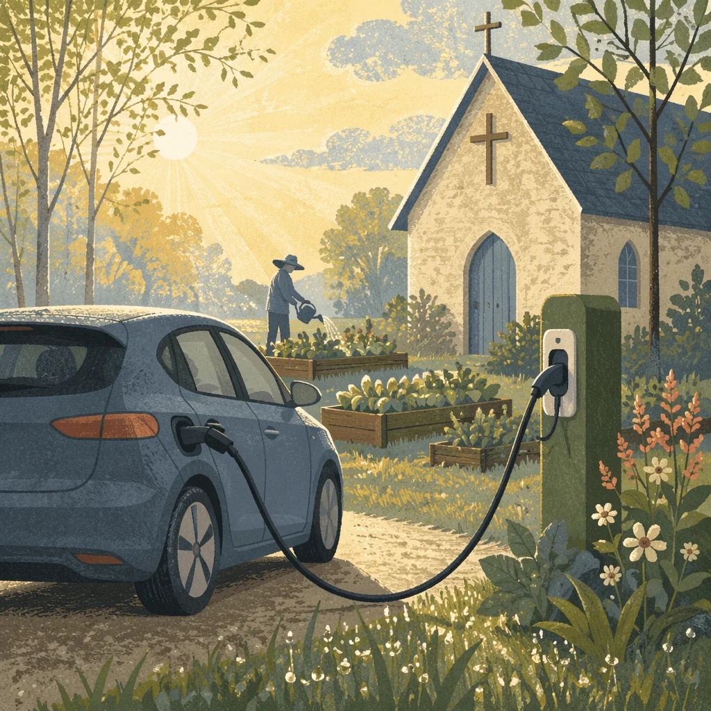 Green EV Charging Near Chapel Garden