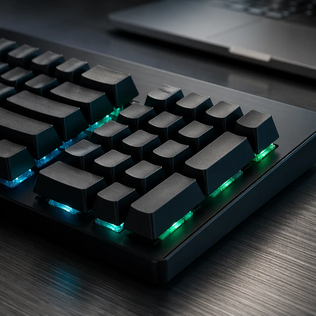 RGB Mechanical Keyboard Macro Workspace Detail