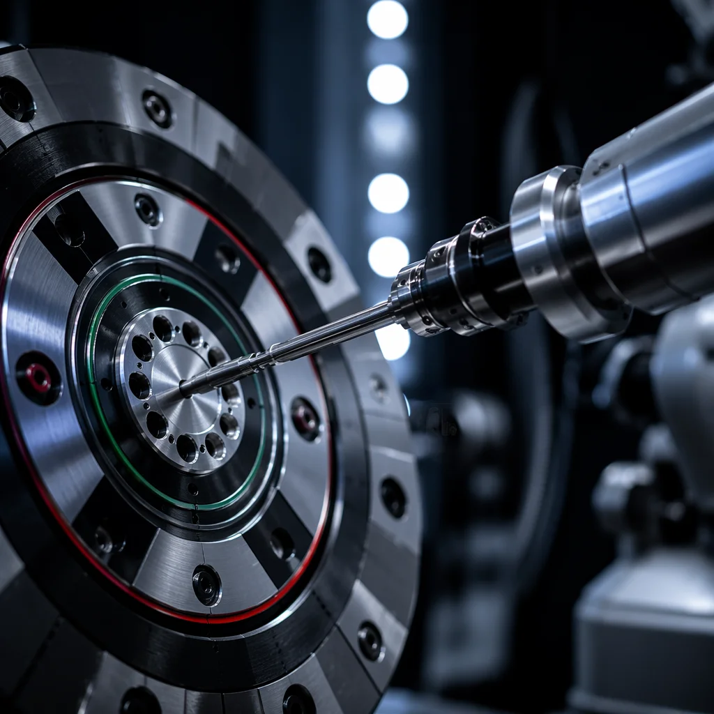 Robotic Arm Precision Calibration Close Up