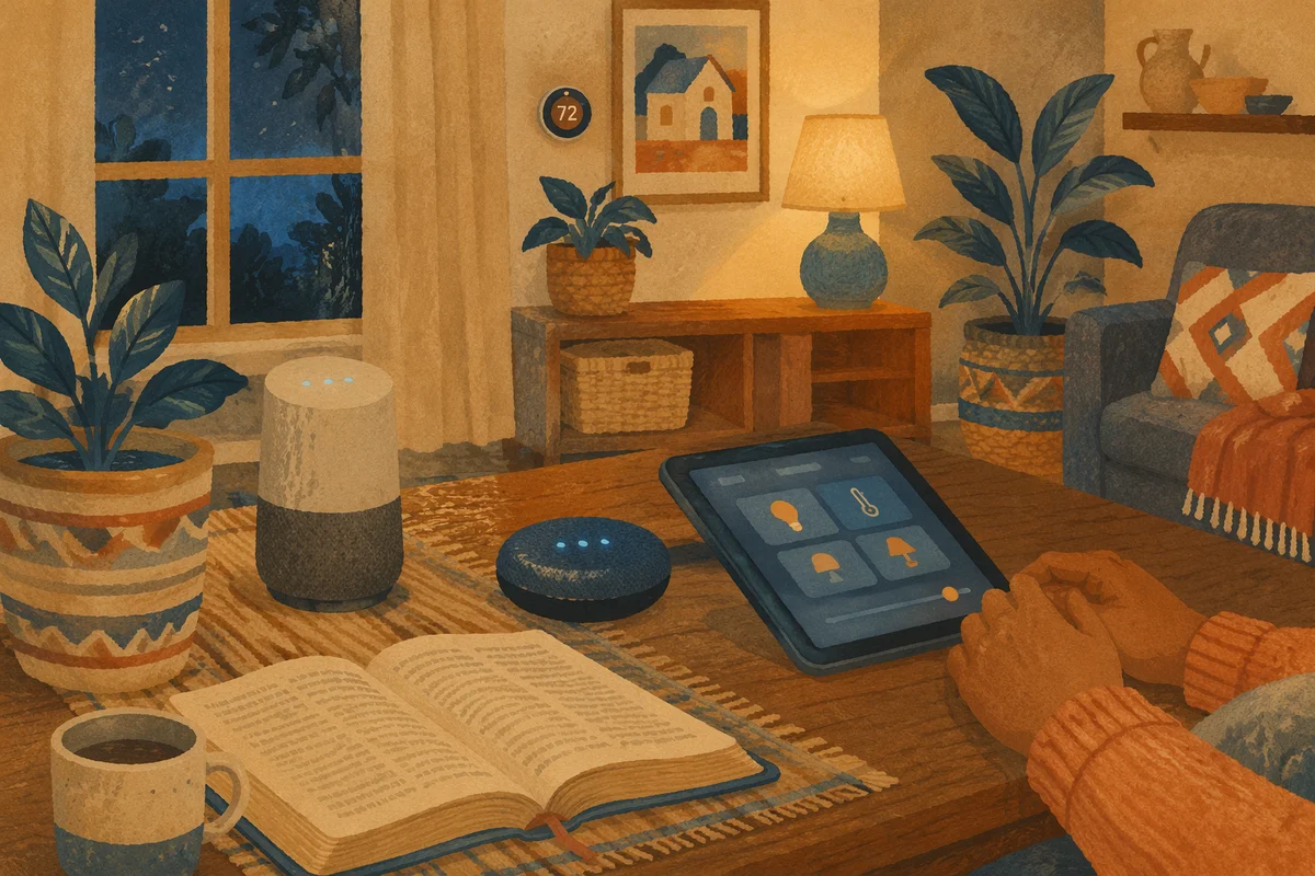 Connected Living Room with Smart Devices