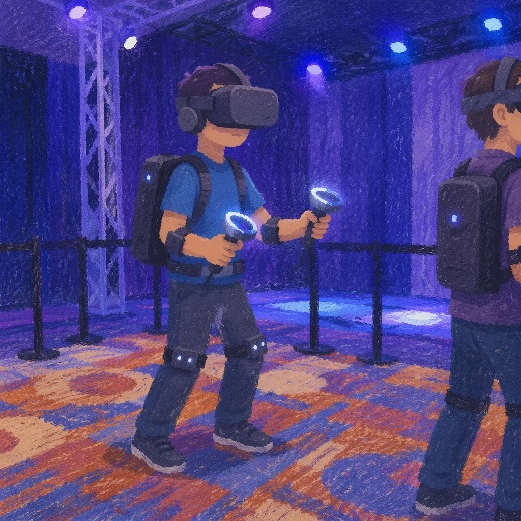Immersive VR Demo at Tech Expo