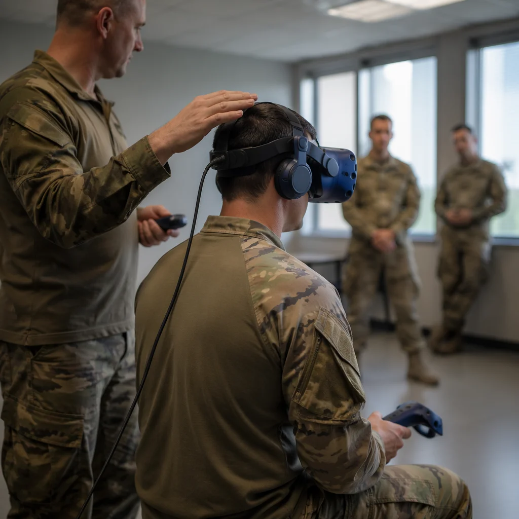 Immersive VR Training in Simulation Classroom