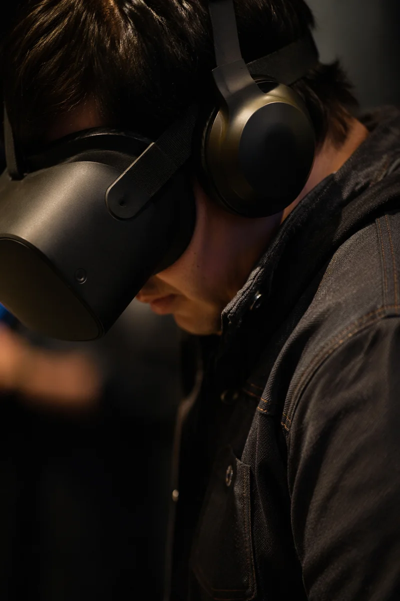 Immersive VR Headset Technology Experience