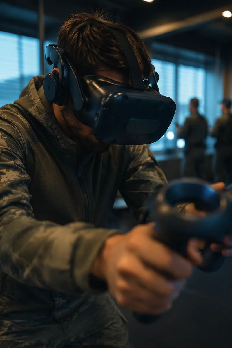 Immersive VR Training Room Experience