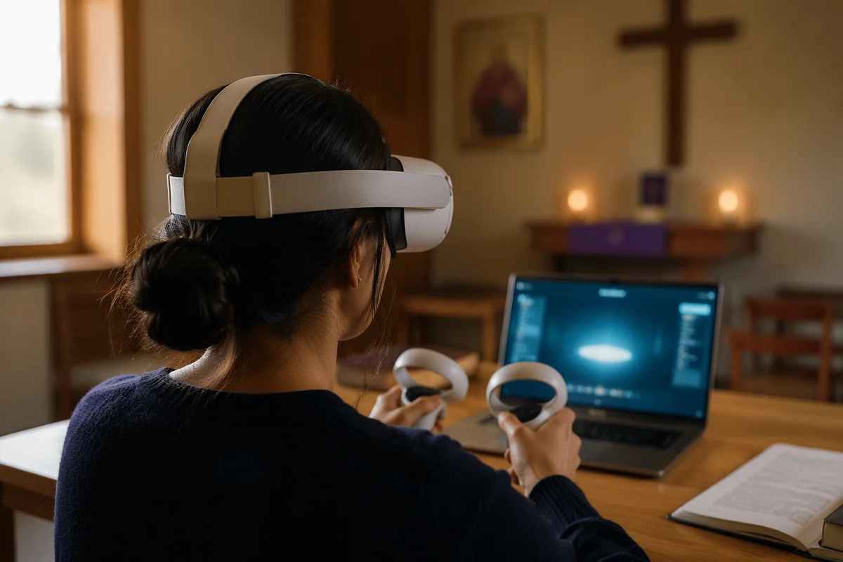Immersive VR Spiritual Learning Experience