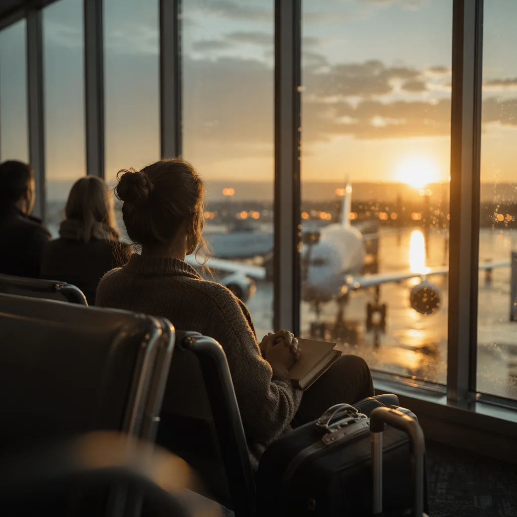 Quiet Airport Prayer Before Departure