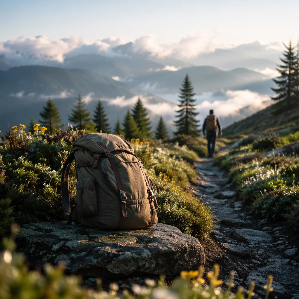 Backpack by Alpine Trail at Dawn