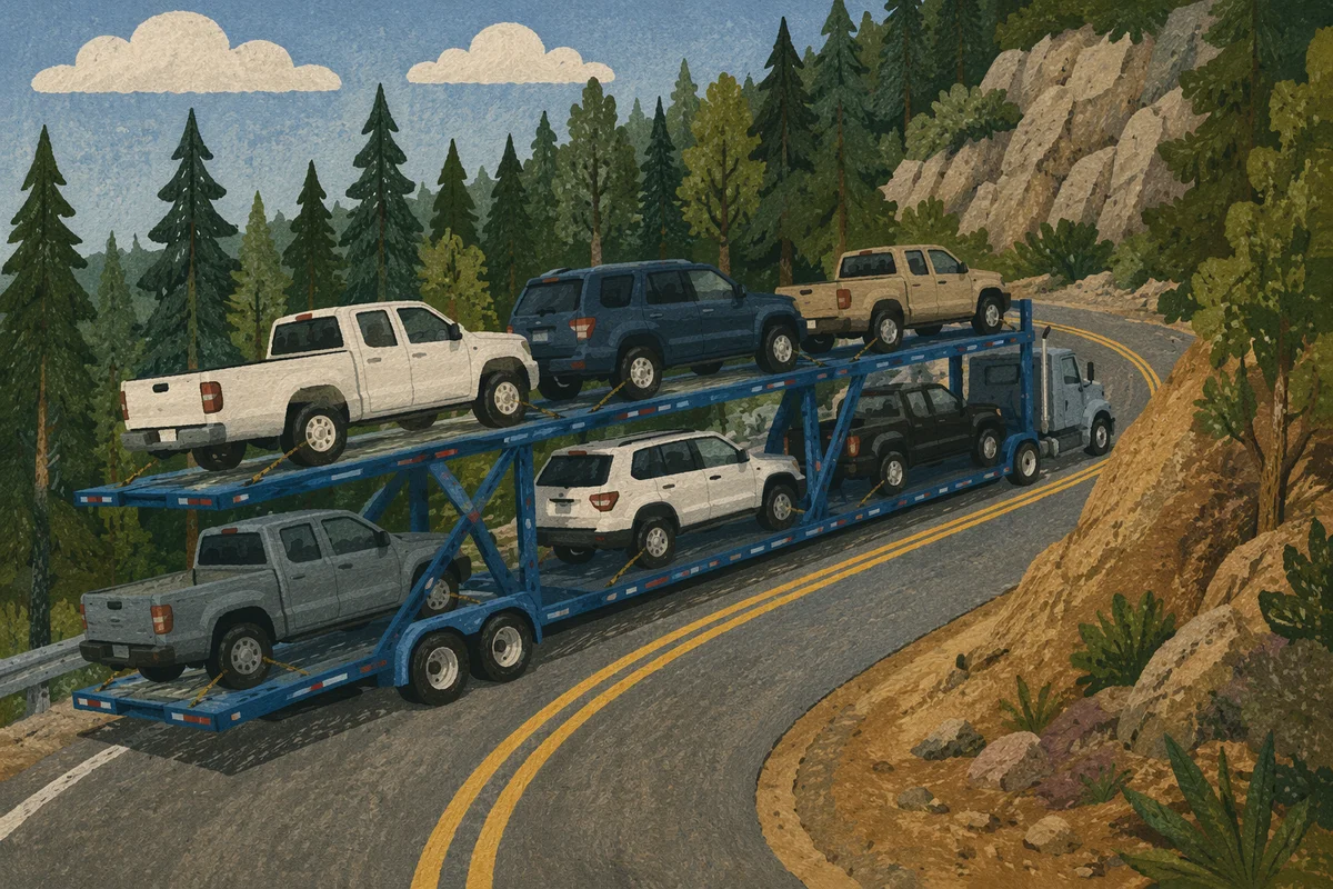 Mountain Highway Trailer on Scenic Curve