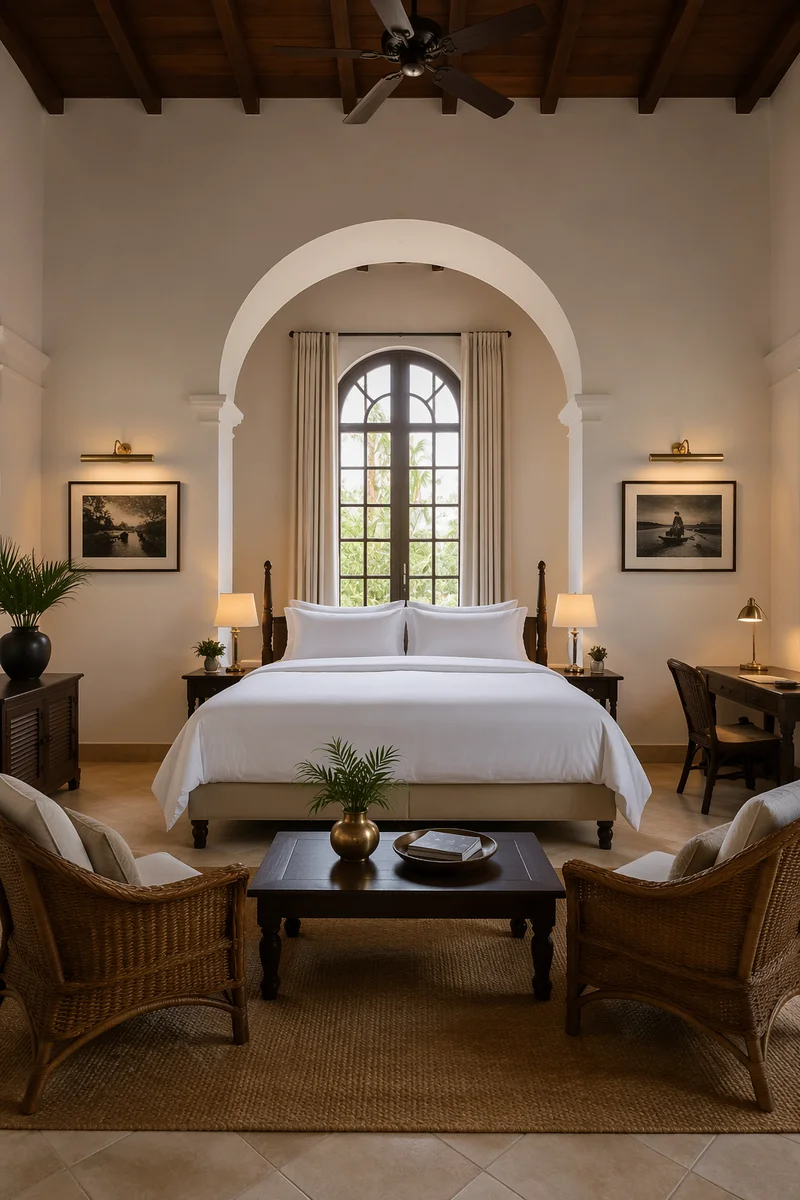 Luxury Boutique Hotel Bedroom Interior