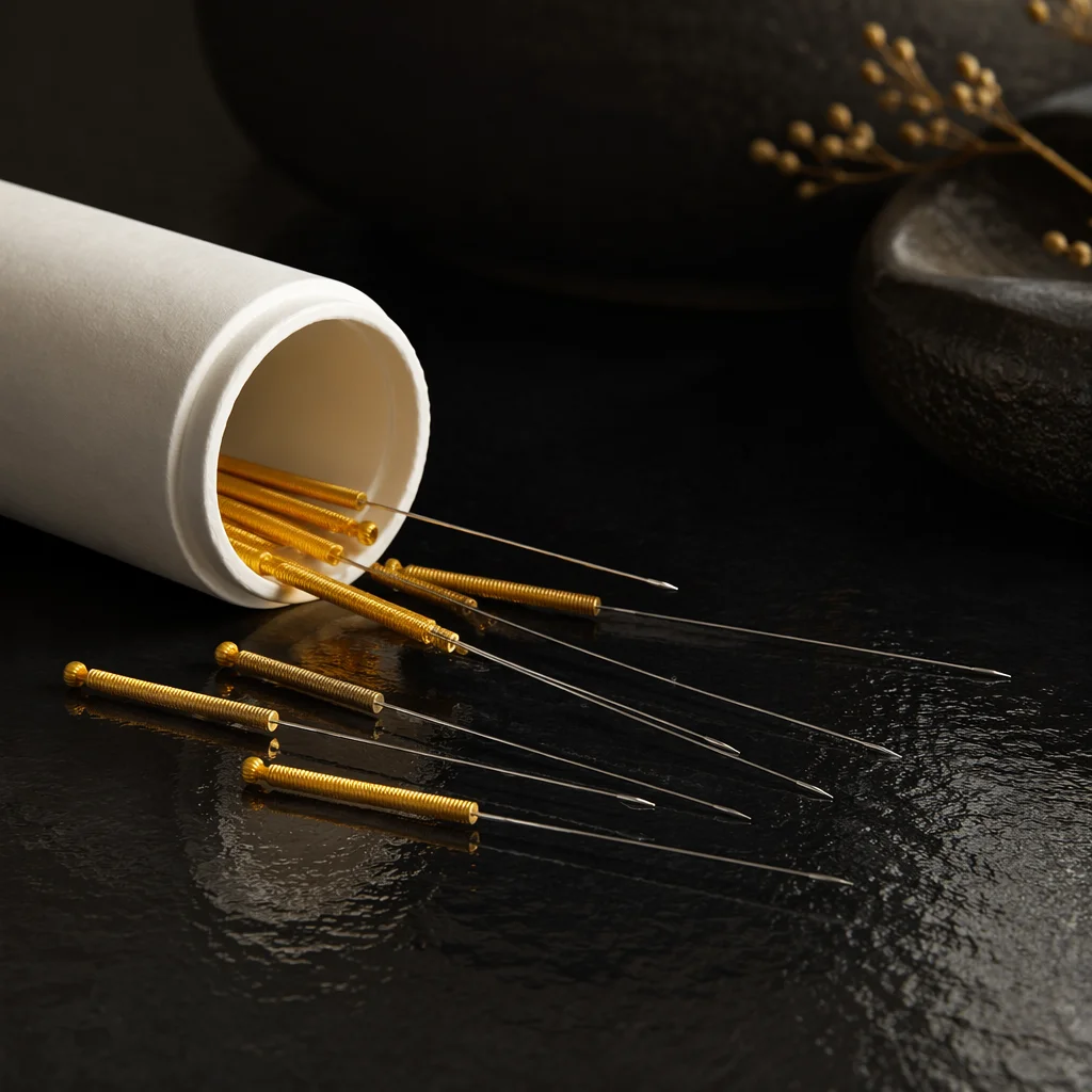Acupuncture Needles for Calm Wellness Treatment