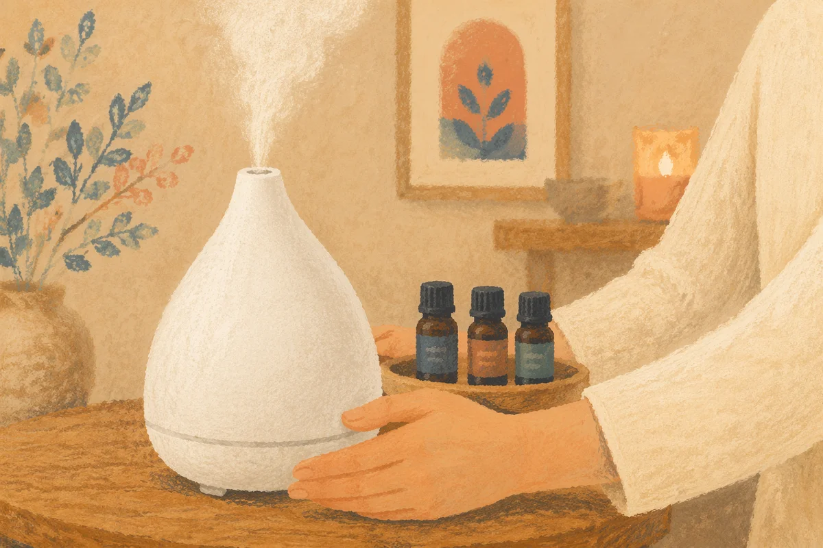 Cozy Aromatherapy Diffuser With Essential Oil Mist