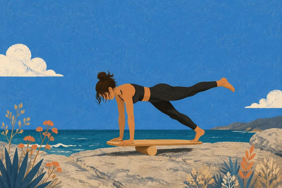 Coastal Balance Board Core Training