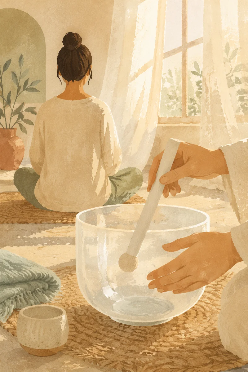 Crystal Singing Bowl Meditation at Dawn