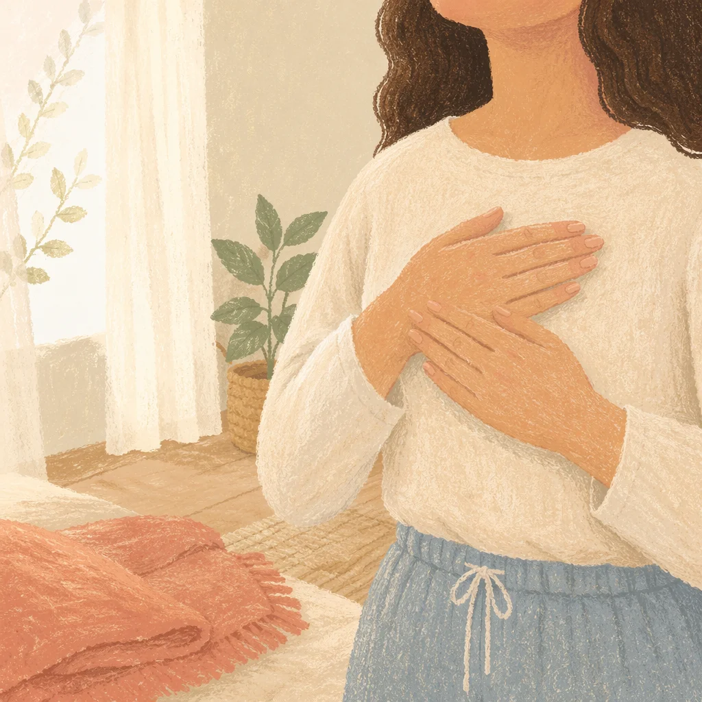 Calm Deep Breathing Practice at Home