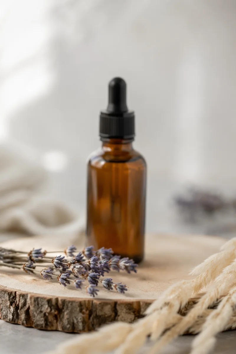 Lavender Essential Oil Wellness Still Life