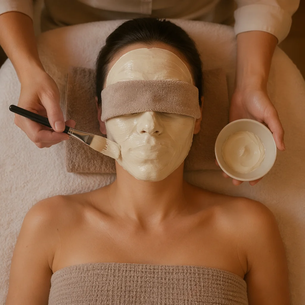 Evening Clay Face Mask Spa Ritual