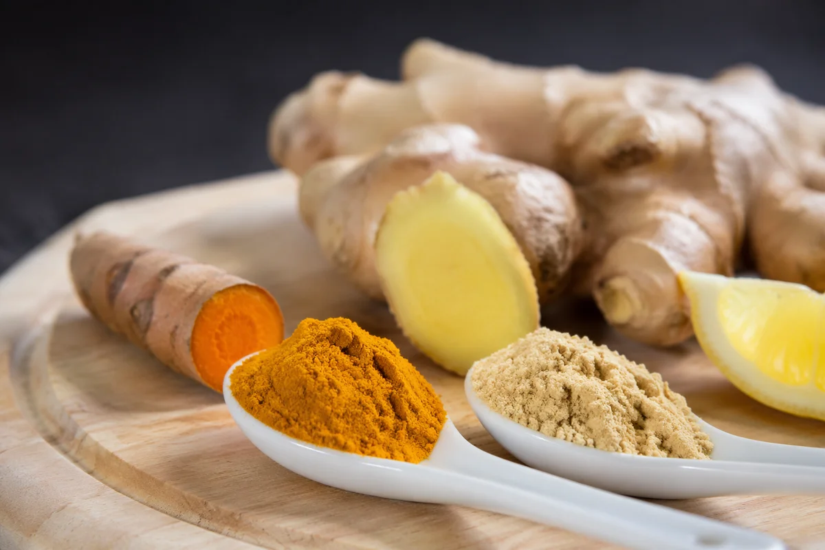 Fresh Turmeric Ginger Wellness Shot Ingredients