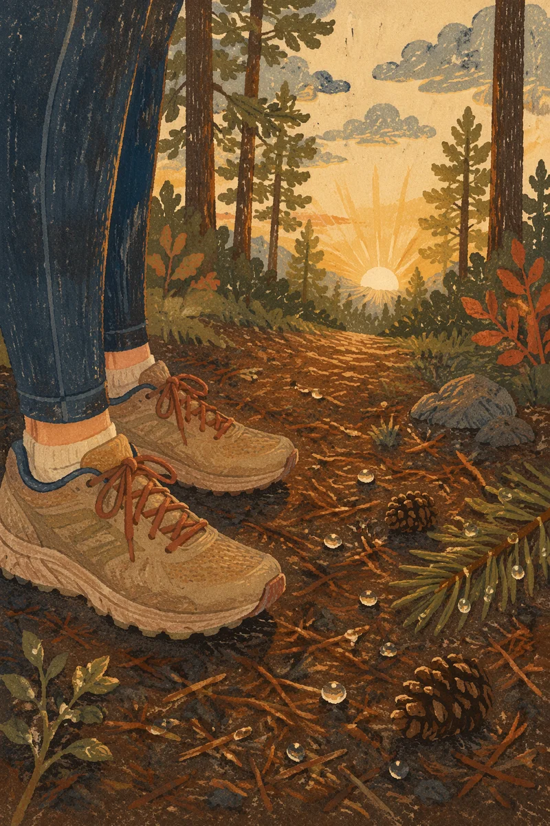 Dawn Trail Running Shoes with Morning Dew
