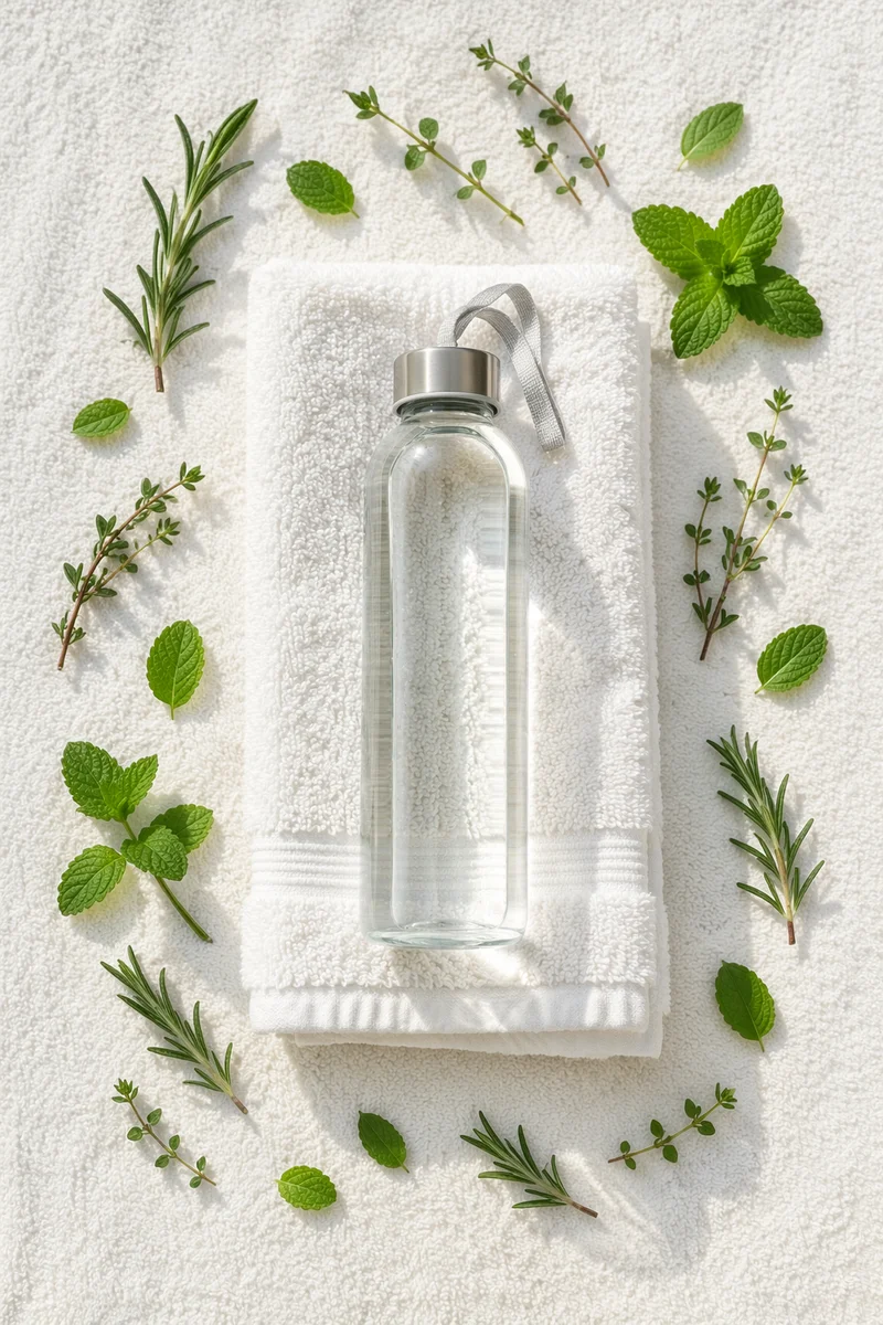 Fresh Gym Essentials with Water Bottle
