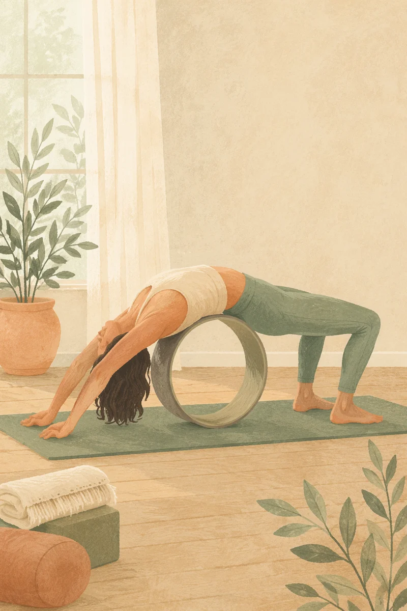 Serene Yoga Wheel Back Bend Studio