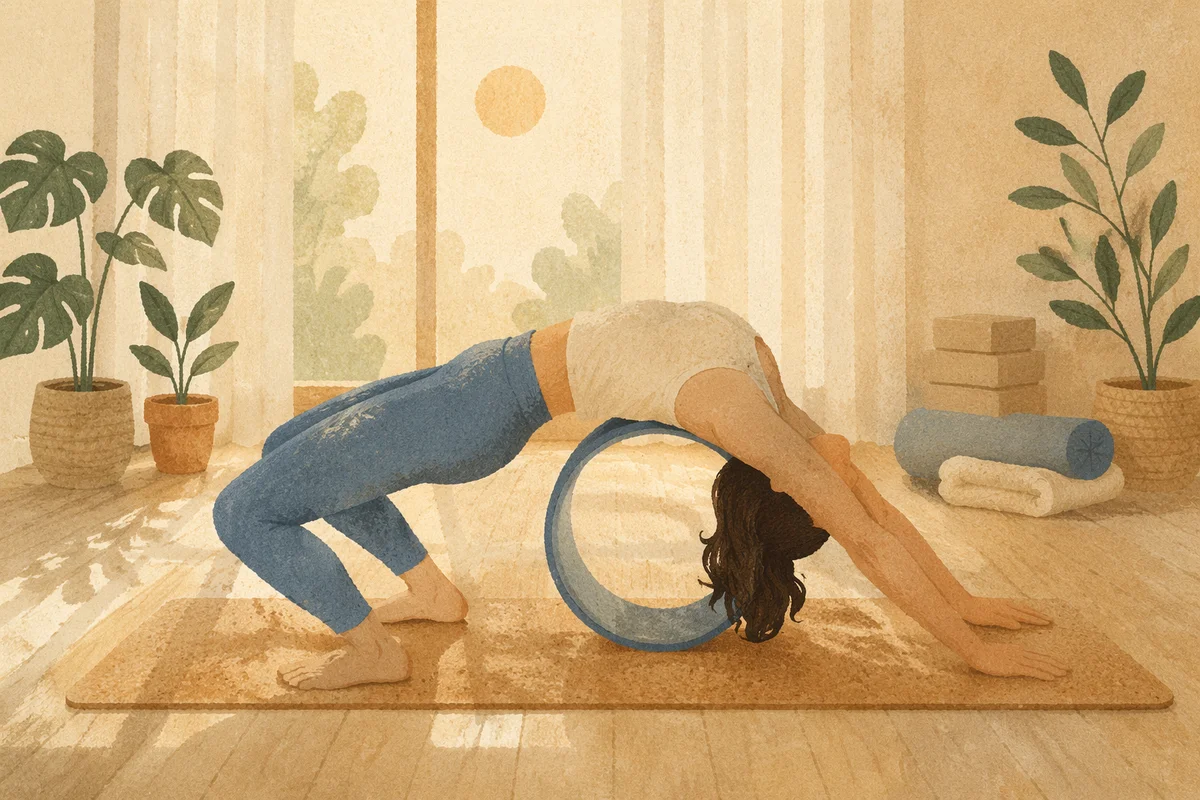 Serene Yoga Wheel Back Bend Studio