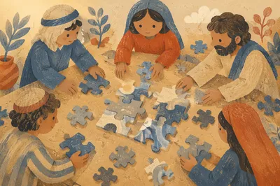 Puzzle Pieces Joining in Shared Purpose