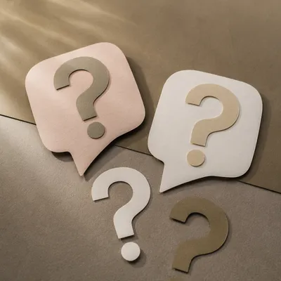 Abstract Paper Question Marks on Neutral Layers
