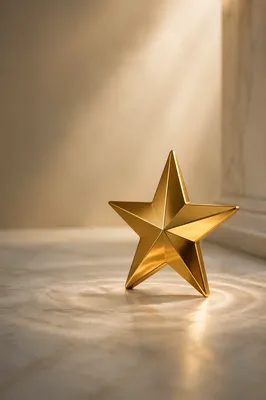 Shining Gold Star of Hope