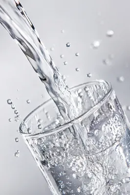 Macro Water Droplets on Glass Surface