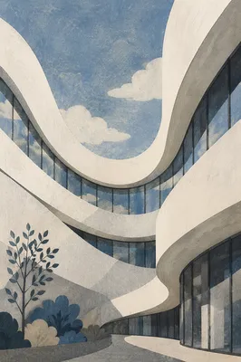 Modern Building Curves and Shadow Lines