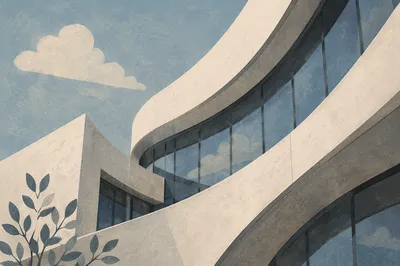 Modern Building Curves and Abstract Lines