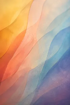 Soft Abstract Gradient in Warm Cool Tones